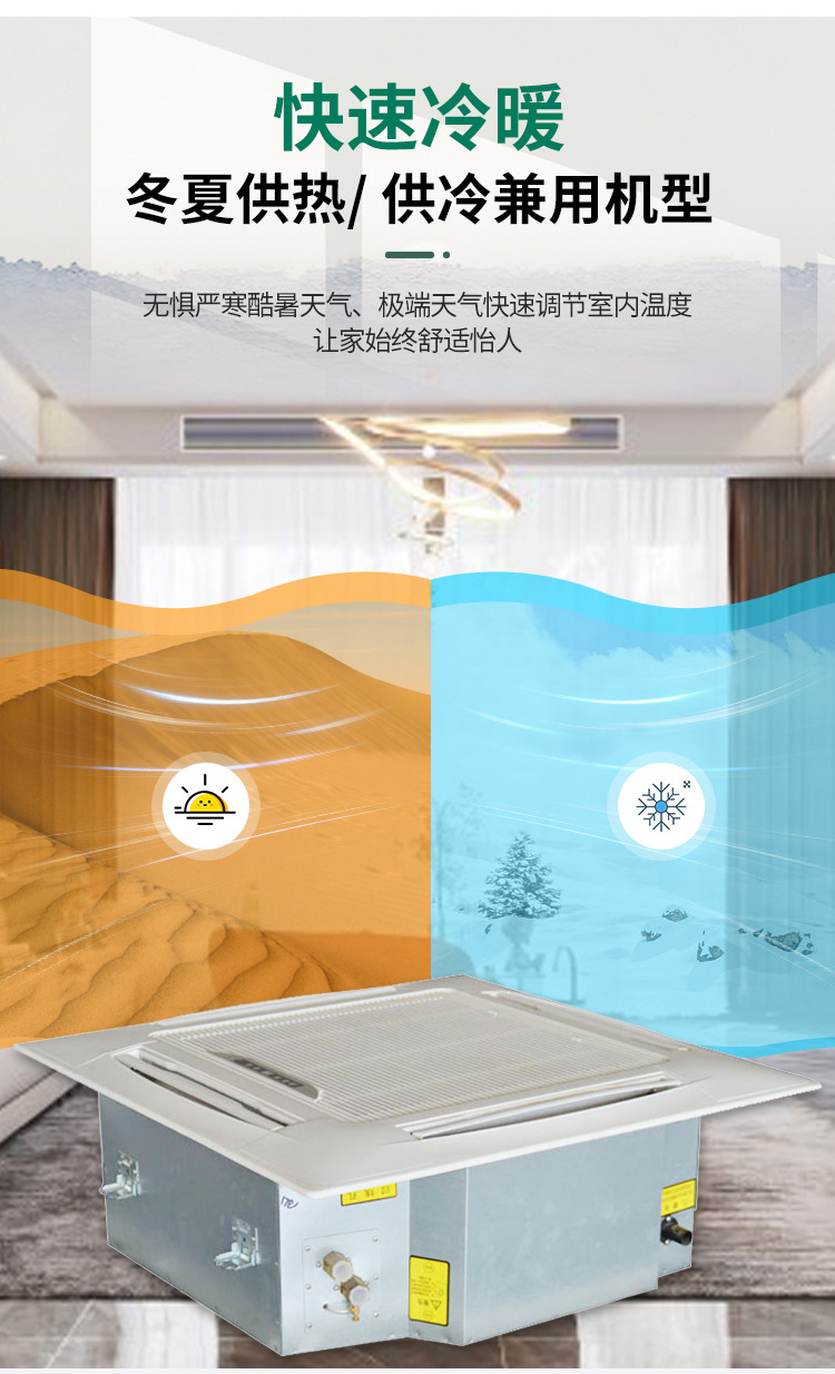 嵌入式四面出風(fēng)卡式天花機(jī)FP-68KM豪華款